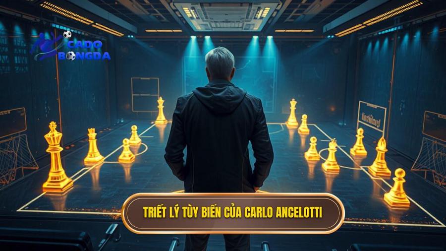 Triết lý cốt lõi trong Chiến thuật Carlo Ancelotti: Sự tùy biến tuyệt đối