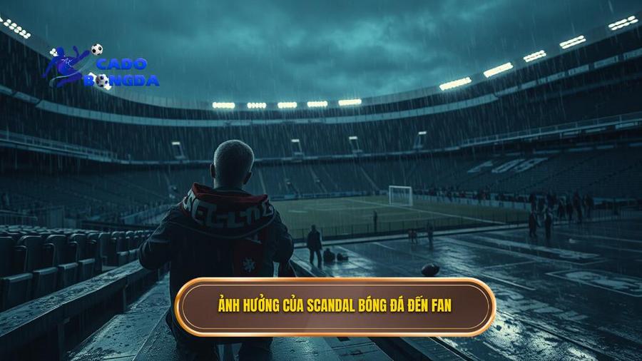 Tác động của các vụ scandal bóng đá đến người hâm mộ và giới mộ điệu