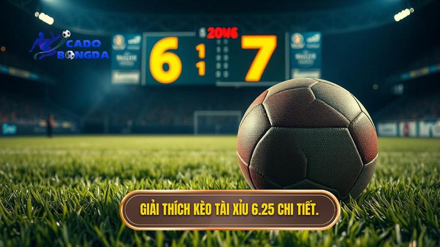 Giải thích kèo tài xỉu 6.25 chi tiết