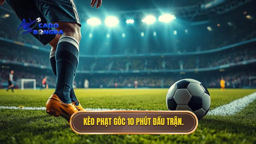 Kèo phạt góc 10 phút đầu trận