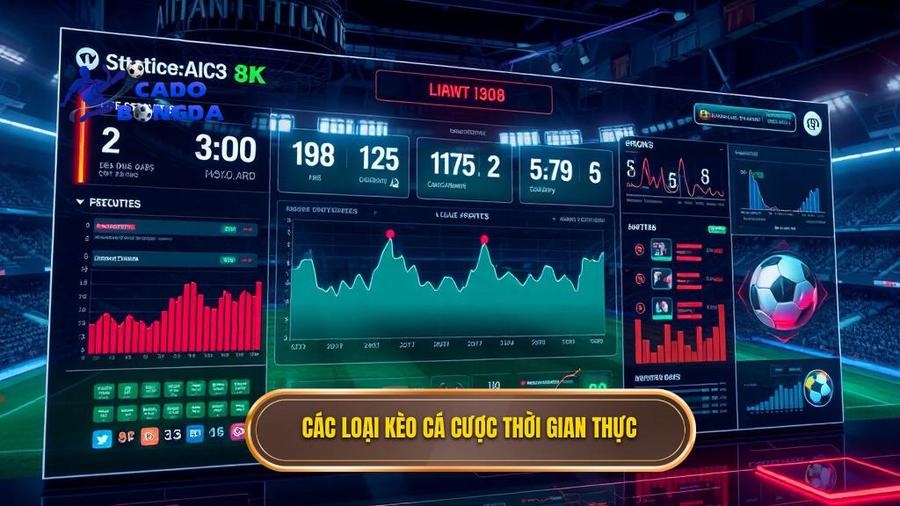 2. Các loại kèo cá cược thời gian thực