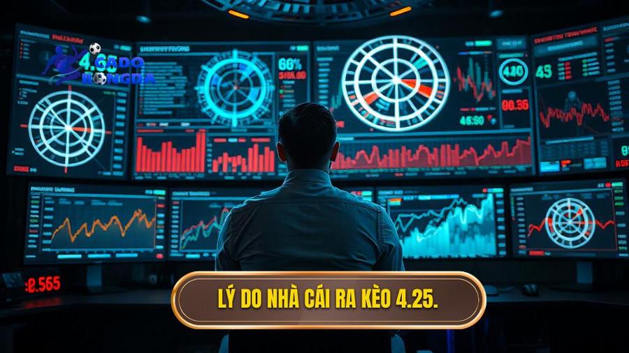 Kèo tài xỉu 4.25 là gì? Giải mã chi tiết và kinh nghiệm đánh kèo 4 1/4 3 3. Lý do nhà cái ra kèo 4.25.
