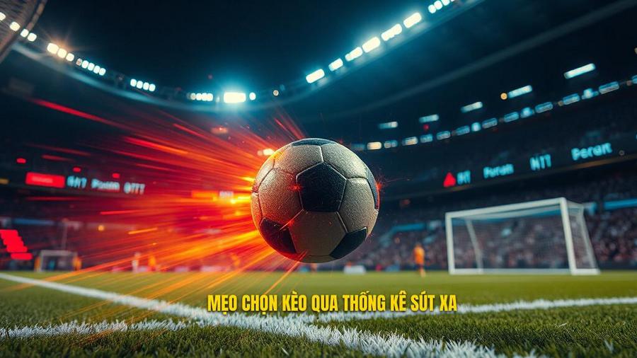 Mẹo chọn kèo qua thống kê sút xa