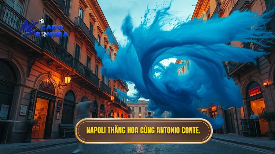 3. Napoli thăng hoa cùng Antonio Conte.