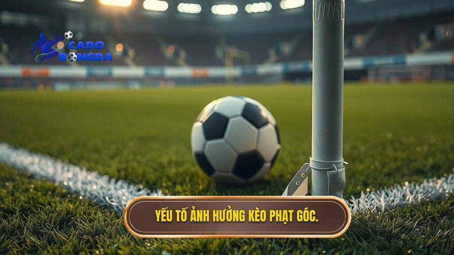 Yếu tố ảnh hưởng kèo phạt góc