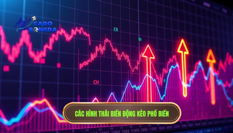 Các hình thái biến động kèo phổ biến và cách đọc vị